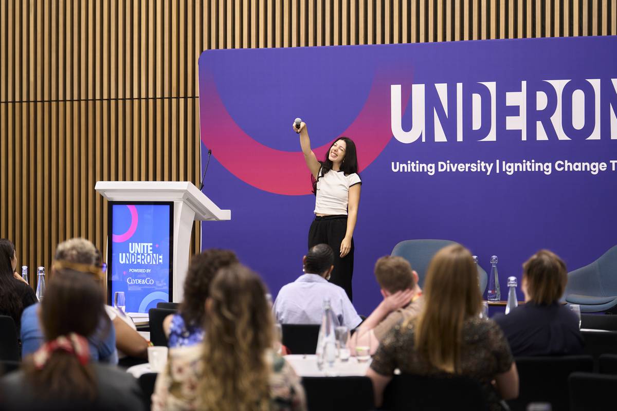 Ani speaking at UnderOne conference